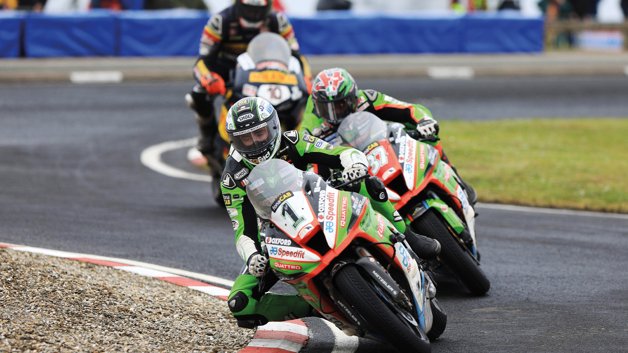 Glenn Irwin on a Kawasaki in the 2019 North West 200