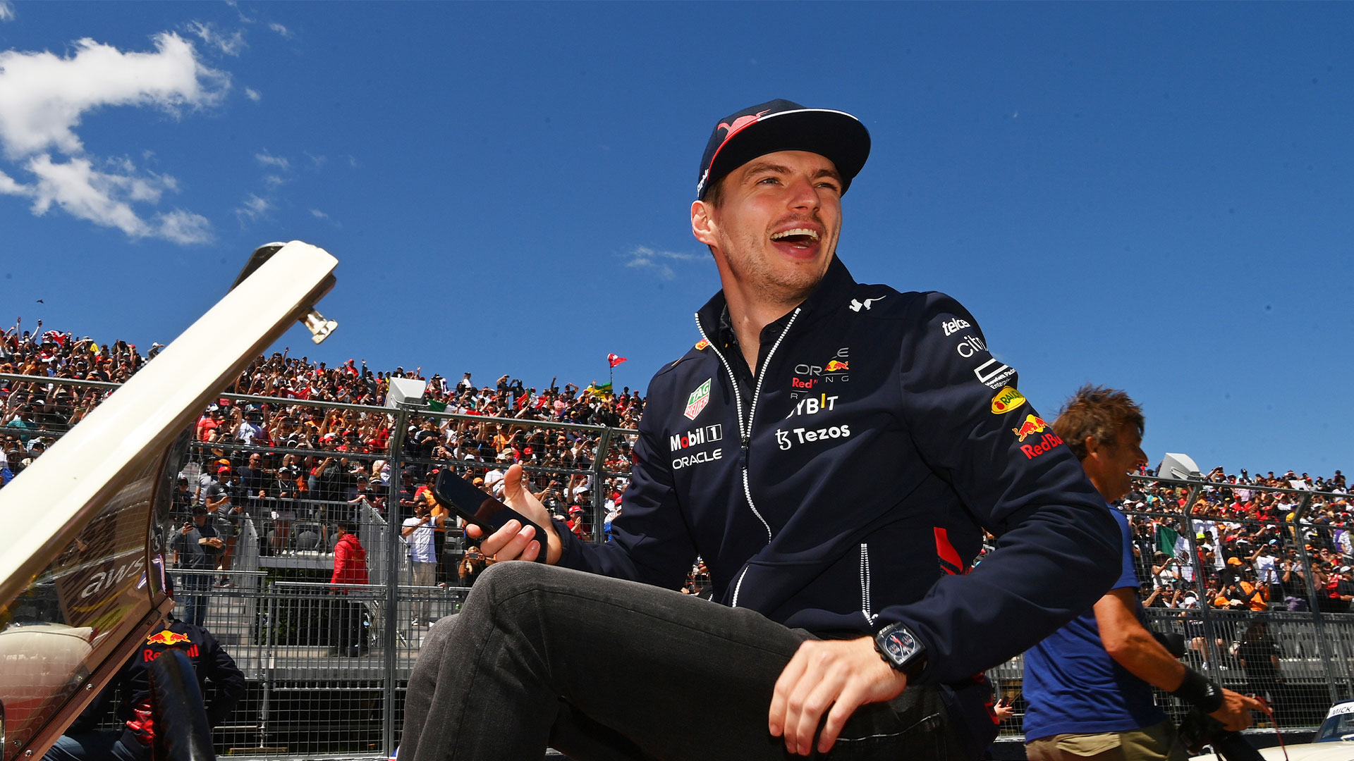 Maz Verstappen Red Bull F1 driver