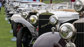Star cars: the beauty, excitement and tension of Pebble Beach